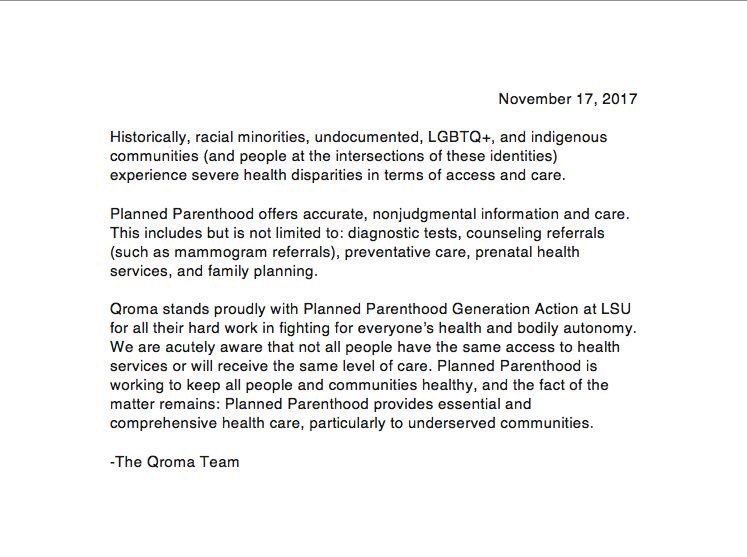 Qroma LSU tweet media