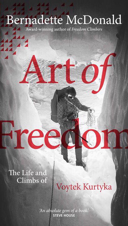 climbermagazine's tweet photo. Bernadette McDonald with superb book ‘The Art of Freedom’ is this year's winner of the Boardman Tasker Award for Mountain Literature. Well done Bernadette. @kendalmountain #boardmantasker #kendal17 https://t.co/ru1dHfxe1U