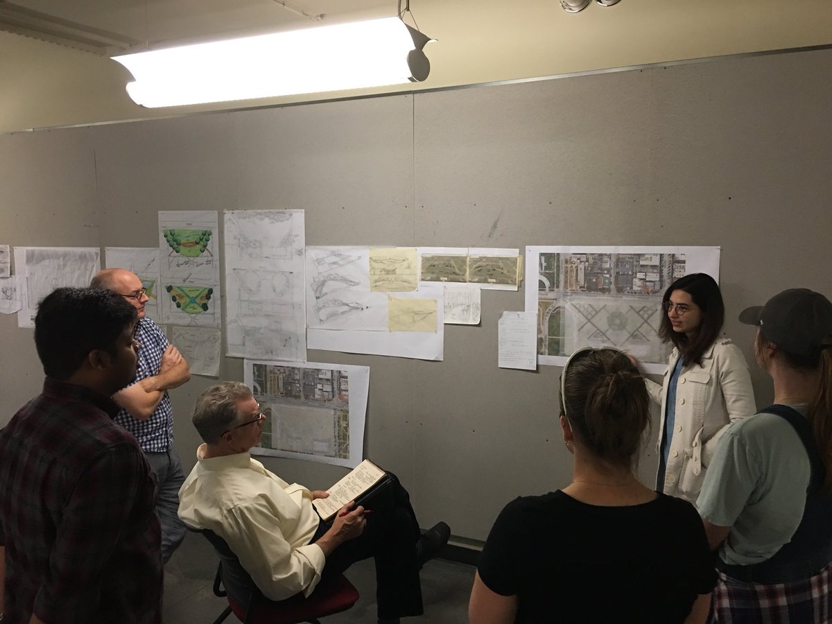 Studio 3 with <a href="/profwoodfin/">Thomas M Woodfin</a> studying the wonderful possibilities for #raingardens