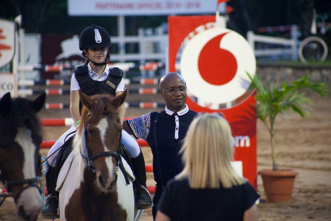 Vodacomcongo's tweet photo. Et c'est parti avec la première journée de la 15è édition du Jumping International au CHK. The Future is exciting. Ready?
#VodacomPrivilege #JumpingCHK2017 https://t.co/FHByiVEldK