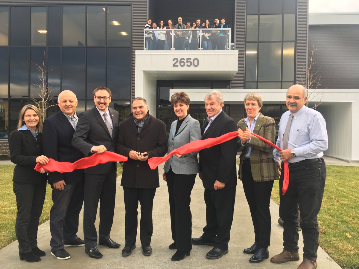 CanEconDev's tweet photo. Inauguration of #EspaceLABz (https://t.co/b41ZzvMtNN): Congratulations to @SherbInnopole and all those who contributed to the realization of this major project that will support the development &amp; growth of life sciences startups of Estrie https://t.co/4ko3oJjPro (in French only) https://t.co/Oo7FvJwzMd