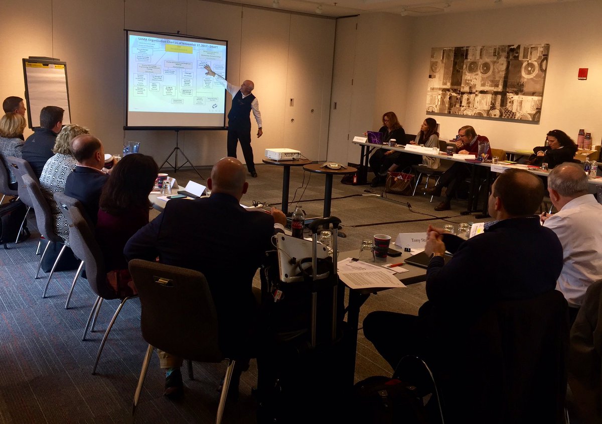 rondavis88's tweet photo. At today's @SAMAtweet Board meeting we reviewed 2017 accomplishments &amp; agreed on strategic priorities for 2018.  #customer #strategy https://t.co/92viV9Oz9Y