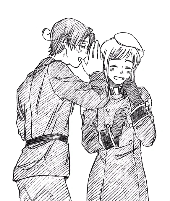 イタちゃんとリヒ嬢

鬼の居ぬ間 