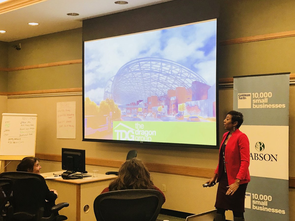 YvonneDragon's tweet photo. Just wrapped my second residency at my 10K Small Business training at Babson. Being poured into and mentored for 3mths was amazing and the friendships formed priceless!! https://t.co/CnYgDxRveB