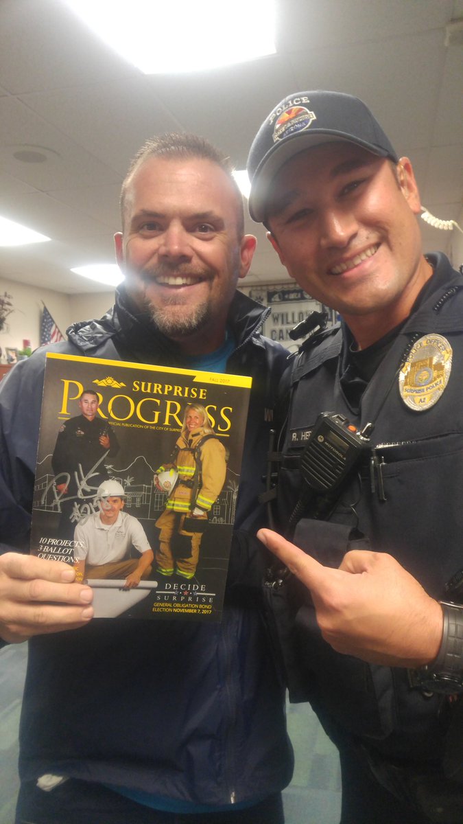 coachstangler's tweet image. World Famous Officer Hernandez! @WillowCanyonHS @DysartUSD