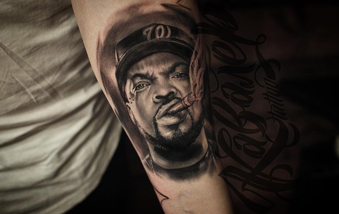 Ice Cube tattoo by Mashkow Tattoo  Post 31344