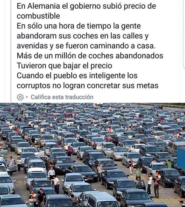 Cuando existe un pueblo organizado.