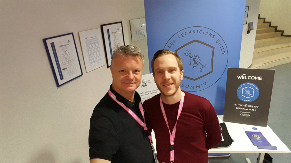 mrpsmiffy's tweet photo. 2 days at the inaugural European Coffee Technicians Guild with Romain Sanchez. #coffeetechguild #cofftechguild #coffeetechnicianguild #CTGSummit https://t.co/WwiG30lPvf