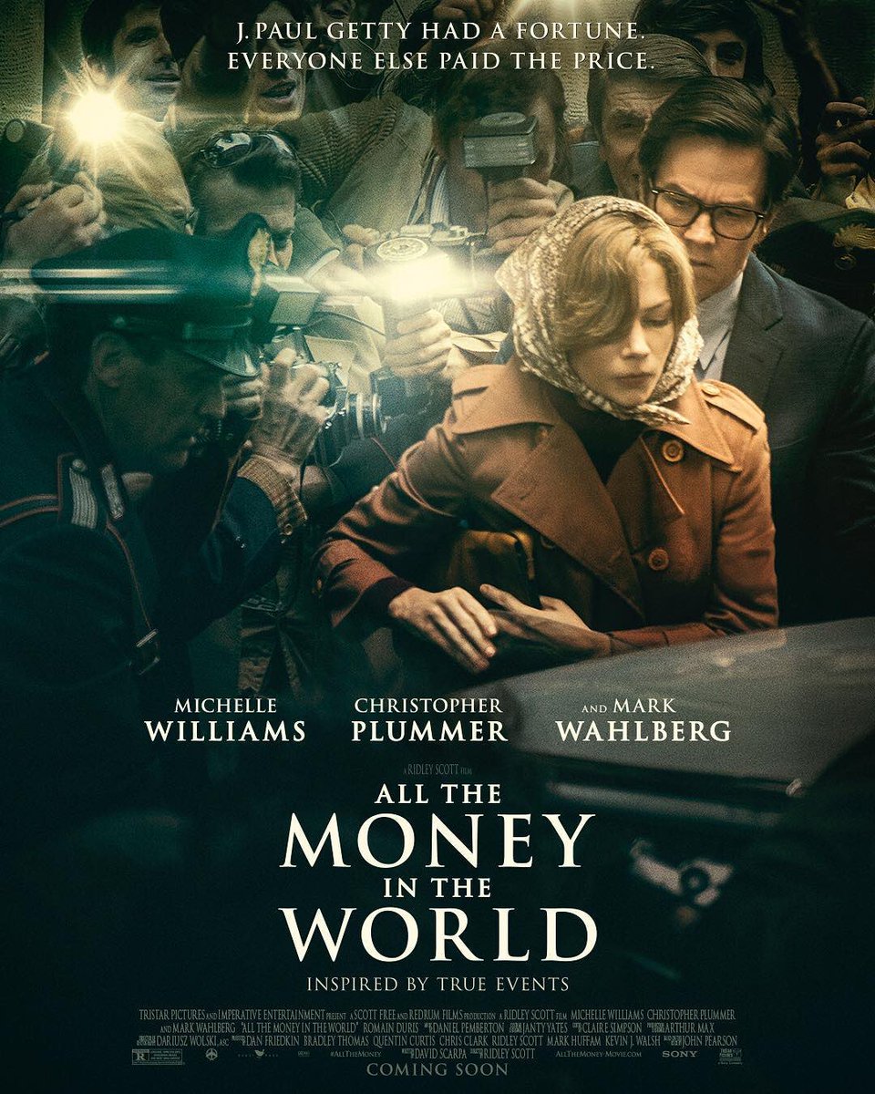 Everyone wants a cut. #AllTheMoney In the World - In theaters December 22nd.