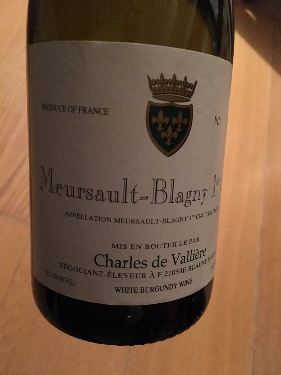 wijzewijn's tweet photo. Perfectly aged #meursault 2002 Nutty/full bodied but balanced/complex #wine thx @Baan6 ! https://t.co/GUh9lAfSNe