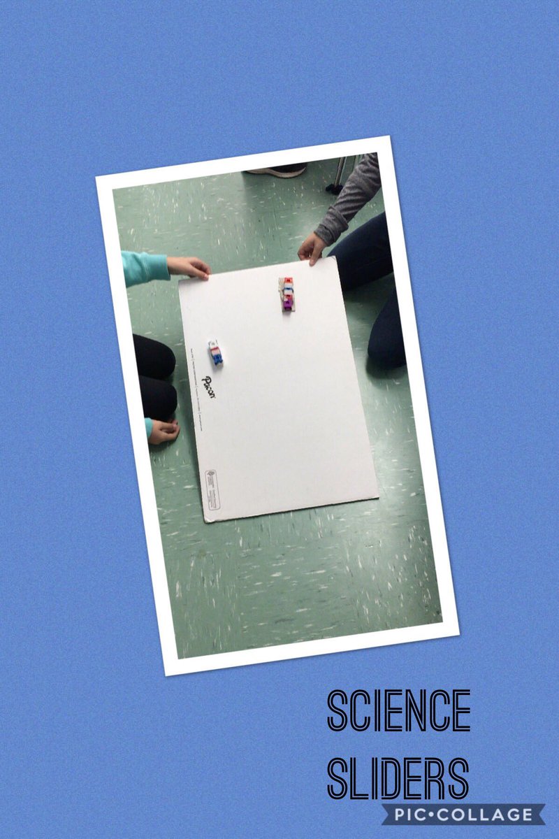 Room13ark's tweet photo. Ss having fun making and testing sliders to learn about friction.  #arkknights1 https://t.co/4UdtykgE5H