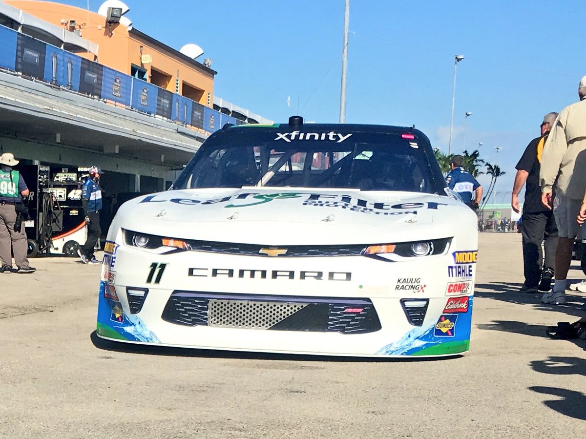 First practice is in the 📚<a href="/HomesteadMiami/">Homestead-Miami Speedway</a>, <a href="/BlakeKochRacing/">Blake Koch</a> &amp; the <a href="/LFRacingTeam/">LeafFilter Racing</a> finished 10th. #NASCAR