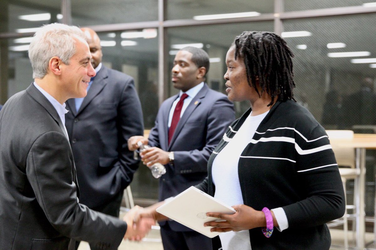 MayorRahm's tweet photo. After years-long delay caused by the state, construction of the @ChiCityColleges Olive-Harvey Transportation, Distribution, and Logistics Center is back on! https://t.co/NFMBR0p7RL