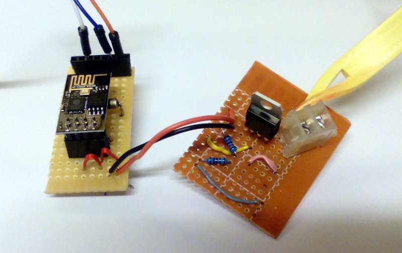 LucVolders2's tweet photo. Oh no !! Not another #esp8266 @ESP8266 thermometer. Yes but now written in #espbasic for future testing of cloud #iot services. https://t.co/sOOvNpBcTQ
