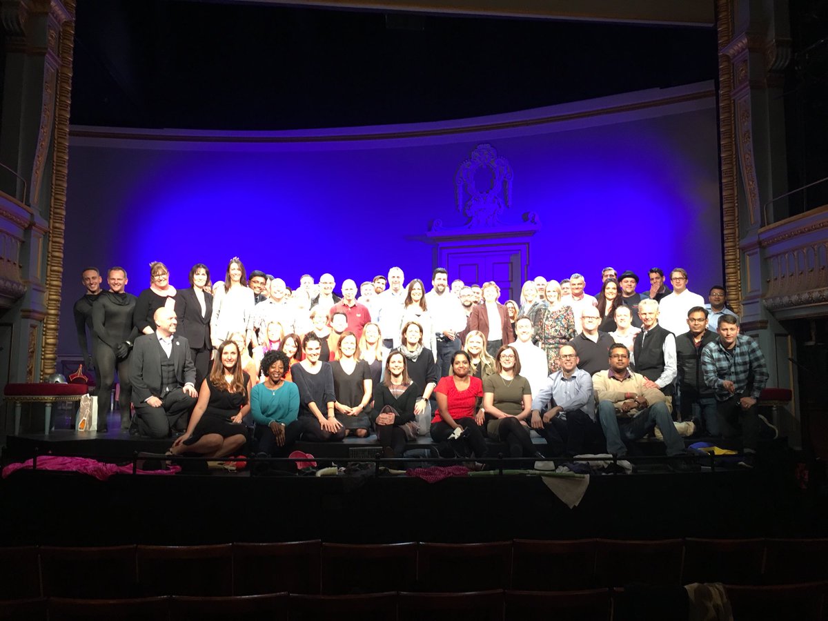anouskaramsay's tweet photo. @CapgeminiUKppl Future Leaders draws to a close in a dramatic fashion - wonderful finale, fantastic cast and a super supportive audience 🙌 https://t.co/oUaPa3z4cY