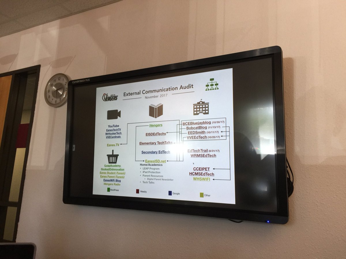 iVengers's tweet photo. @tejashanson sharing our communications audit #eanesisd #ivengers https://t.co/E3igZAhBkn