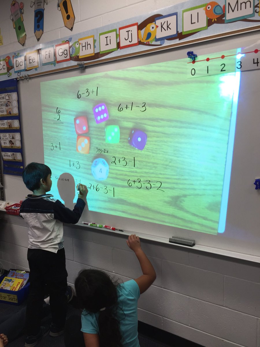 1mrsbedingfield's tweet photo. Challenging our brains to come up with different ways to get 4 @ThinkFun #Ivyhillleague #mathdicejr https://t.co/fpE4QG0sNW