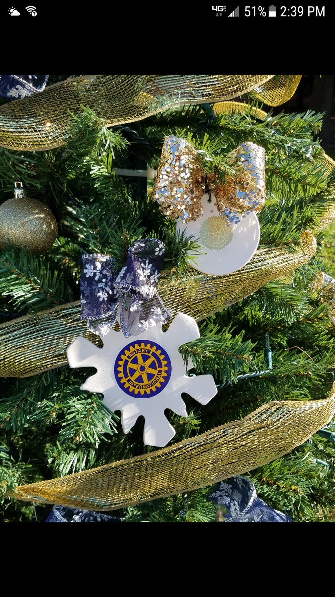 Byesvile_Club's tweet photo. Byesville Rotary decorated an Xmas tree for Village of Byesville's Xmas Square. #ByesvilleRotary #6690 https://t.co/E71EfTI0jk