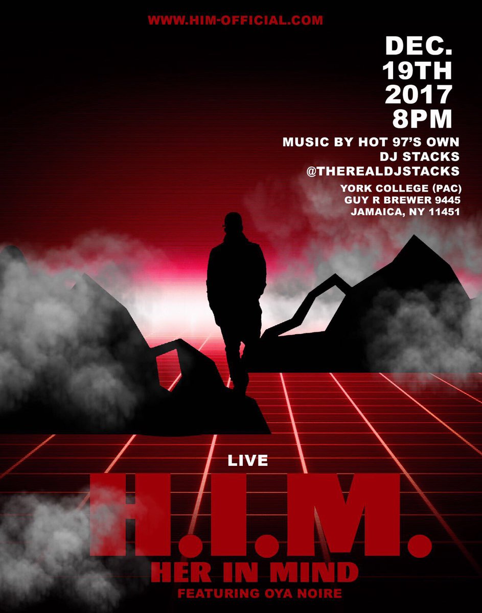 iamguylaire's tweet photo. Make sure you guys get your tickets! THEY’RE GOING FAST! @djstacksnyc will be in the building! #HIMLive #HOT97 #YorkCollege https://t.co/lELtlMLM5i