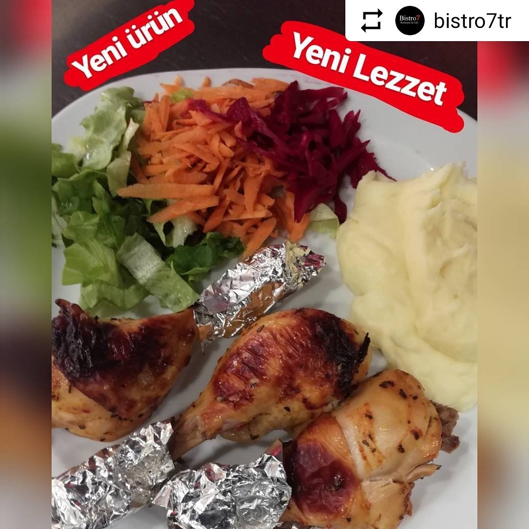 bistro7TR's tweet photo. #Repost @bistro7tr with @instatoolsapp ・・・
Patates püresi ve akdeniz salatası eşliğinde firinda tavuk but  #but #tavukbut #firin #bistro7tr #yenibosna #bahcelievler #istanbul #akdenizsalatasi #patatespuresi #lezzetliyemekler #yummyfood https://t.co/wODcySO5po