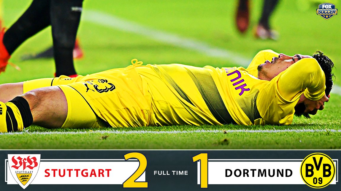 FOXSoccer's tweet photo. Dortmund's last 5 Bundesliga games: LLLDL

Not great. https://t.co/eAjdMOVzfJ