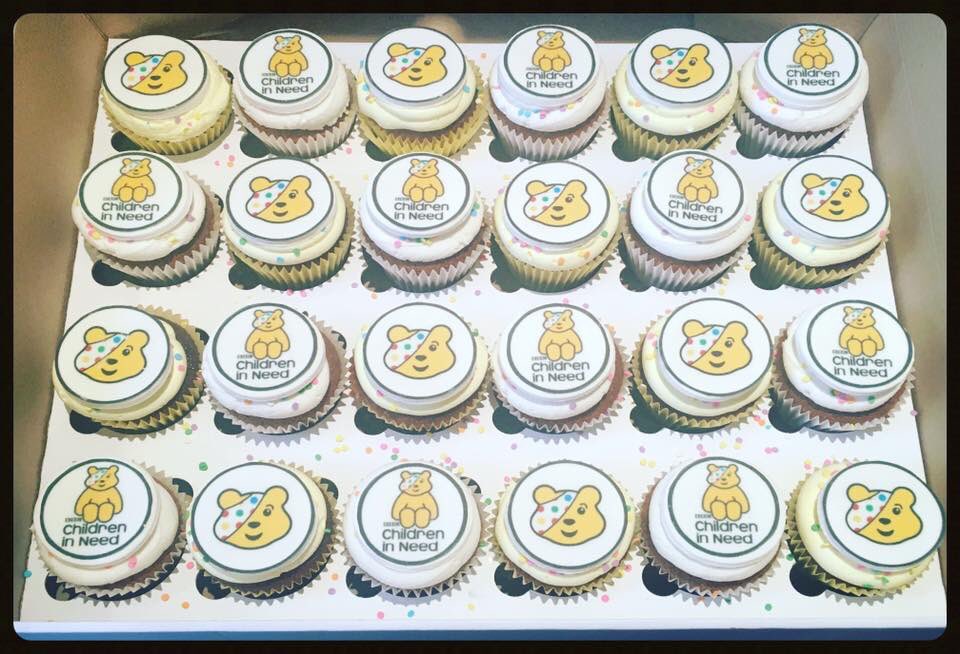 Belles_Bakes15's tweet photo. Children in Need #ChildrenInNeed #bear #cupcakes #smallbusiness #london #kent #greenwich #plumstead #woolwich #welling #dartford https://t.co/81zUUdMPHt