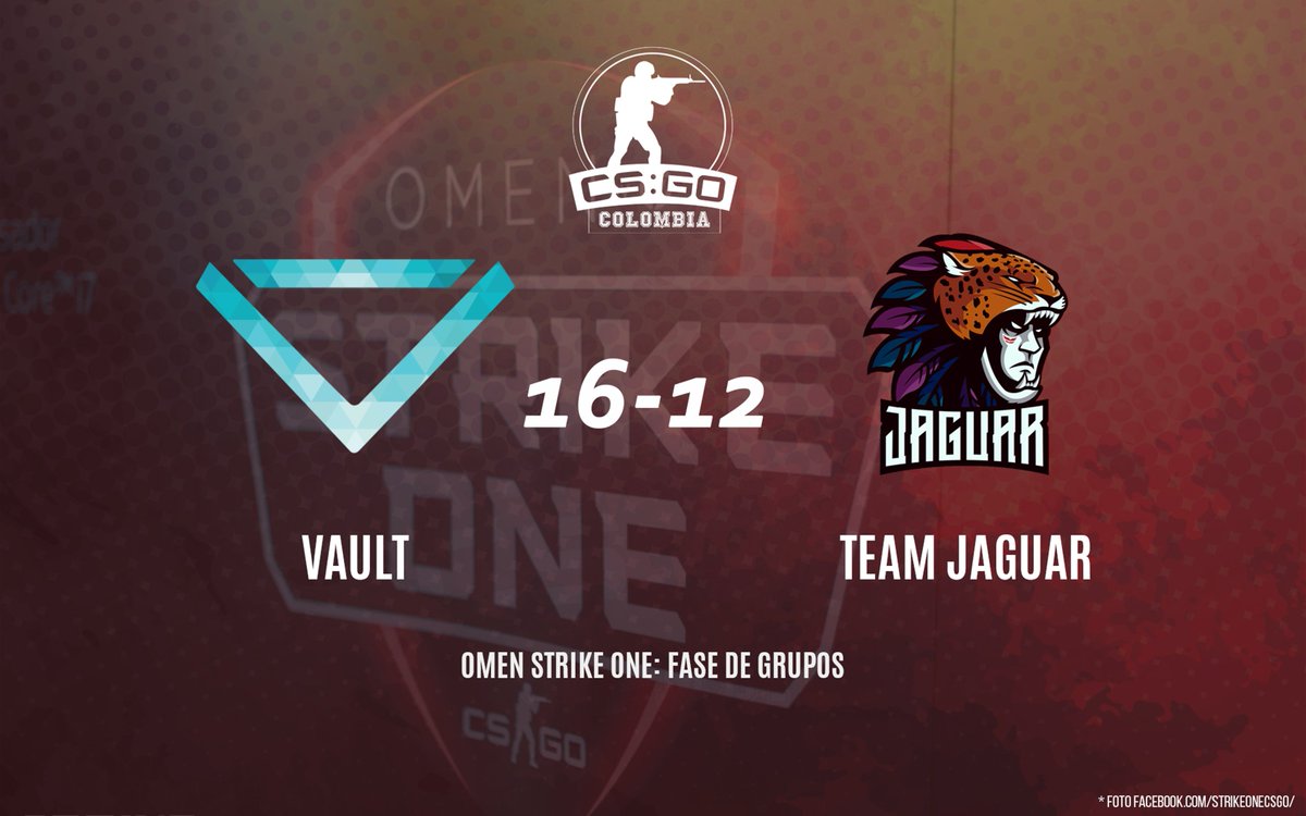csgoColombia's tweet photo. Primera victoria de @VAULTGG en la #OMENStrikeOne 💪. Ahora a enfrentar al ganador del primer encuentro por el Winner bracket. #GoVAULT https://t.co/WuMX40zDSV