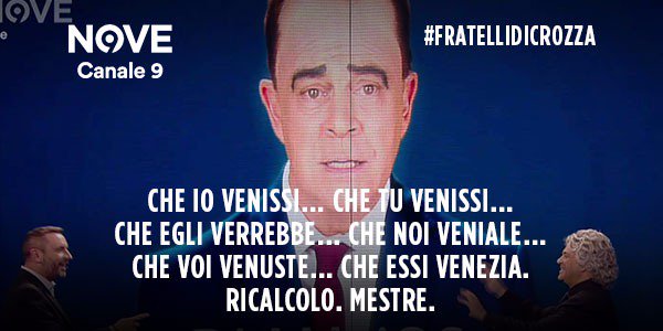 fratellicrozza's tweet photo. Magari con il prossimo aggiornamento ce la farà! #DiMaiOS #CrozzaGrillo #FratelliDiCrozza https://t.co/W8Mi3gdLwt
