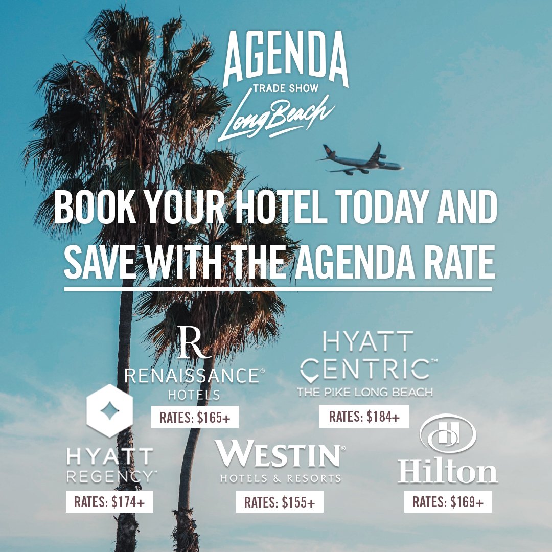 HURRY!! Agenda Long Beach is only a few weeks away! Book your room today at agendashow.com/Long-Beach/#Tr… and save big with special discounts for Agenda attendees and exhibitors. 🌴Agenda Long Beach takes place at the Long Beach Convention Center on January 4 &amp; 5, 2018 #AgendaShow