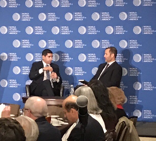 colawac's tweet photo. #MedalofHonor recipient @FlorentGroberg @Boeing w/ @Carter_PE @CNASdc was a powerful close to a great @WACAmerica #FutureofAmerica #WACA2017 conference! https://t.co/g7ebImQBFA