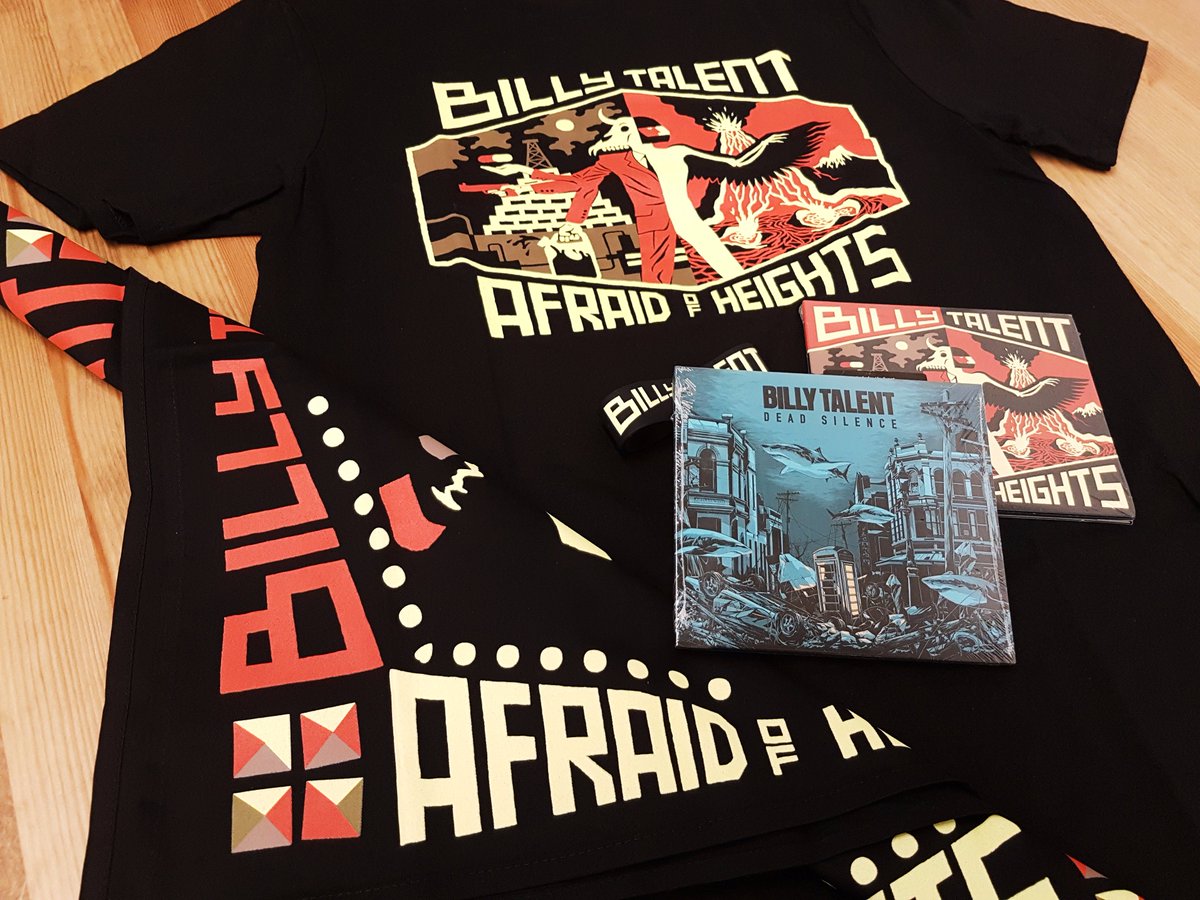 Check out this awesome <a href="/BillyTalentBand/">Billy Talent</a> swag. Up for grabs when you RT this post! @BenKowalewiczBT stars in A&amp;R Angels premiering next week at Crows! Get tix here: bit.ly/2AcA0ZG