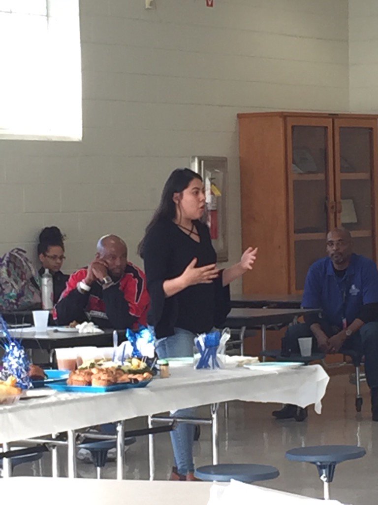 Shout out to Cindy V. for repping #mhs_dp and her own hard work and success at MHS! #outstandingsenior!