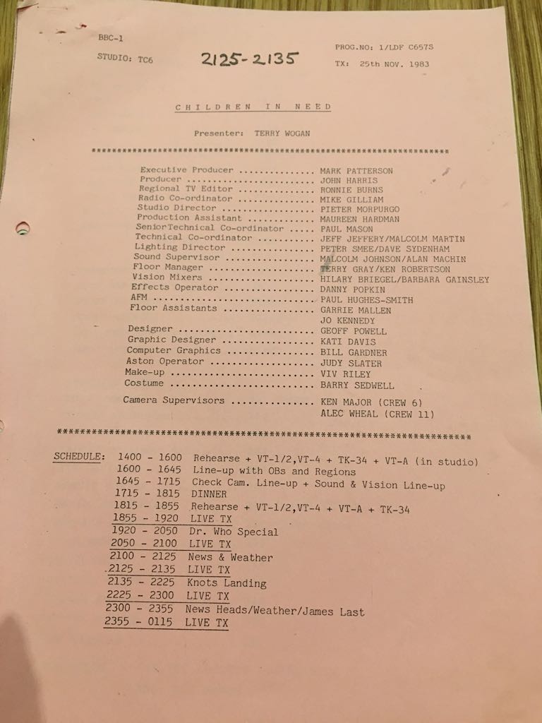 JoValentine's tweet photo. Bit of #TV #History for you #bbcCin #1983 #cin #JoanaLumley #TerryWogan #BBCTVC 1of2 https://t.co/pdYmkdmgEG