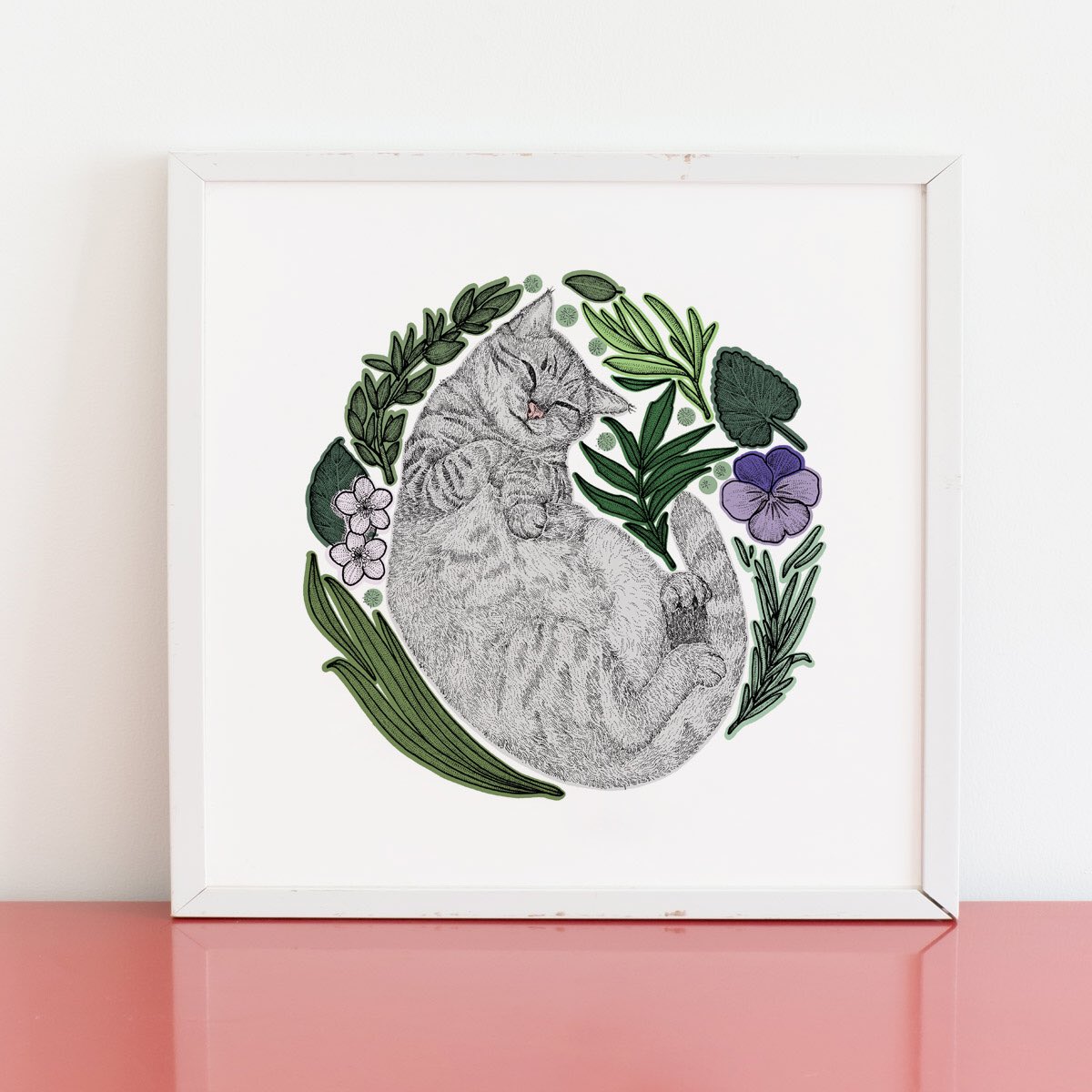 PopUpPrintShop's tweet image. Our 25th #winterpopupprintshop seller is the wonderful @heyaimeemac. Aimee’s elegant illustrations are all derived from her love of nature, and how we should treasure it. Pick up one of her prints, stickers, and textile work TOMORROW at @leafonportlandst