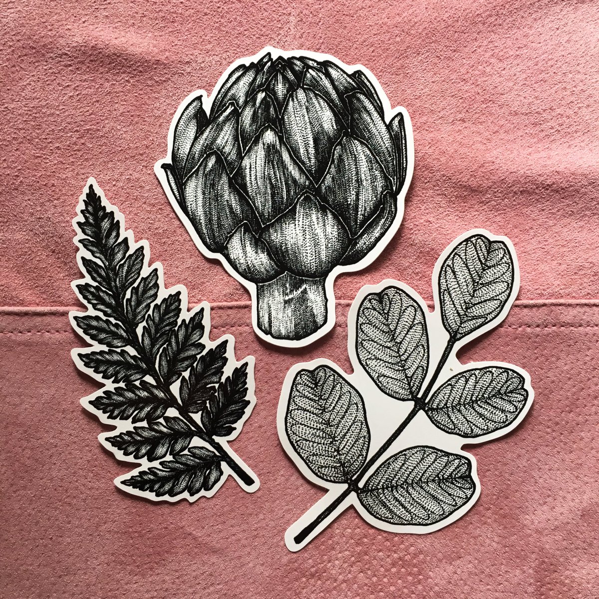 PopUpPrintShop's tweet image. Our 25th #winterpopupprintshop seller is the wonderful @heyaimeemac. Aimee’s elegant illustrations are all derived from her love of nature, and how we should treasure it. Pick up one of her prints, stickers, and textile work TOMORROW at @leafonportlandst