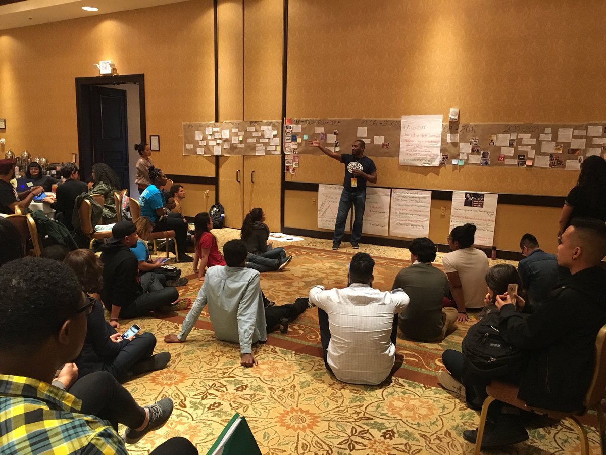 4EdJustice's tweet image. .@El_Jemedari walking through how the #AssaultAtSpringValley changed the Alliance &amp;amp; the work we’ve done to document schl police assaults. #EndWarOnYouth #YouthPowerRising