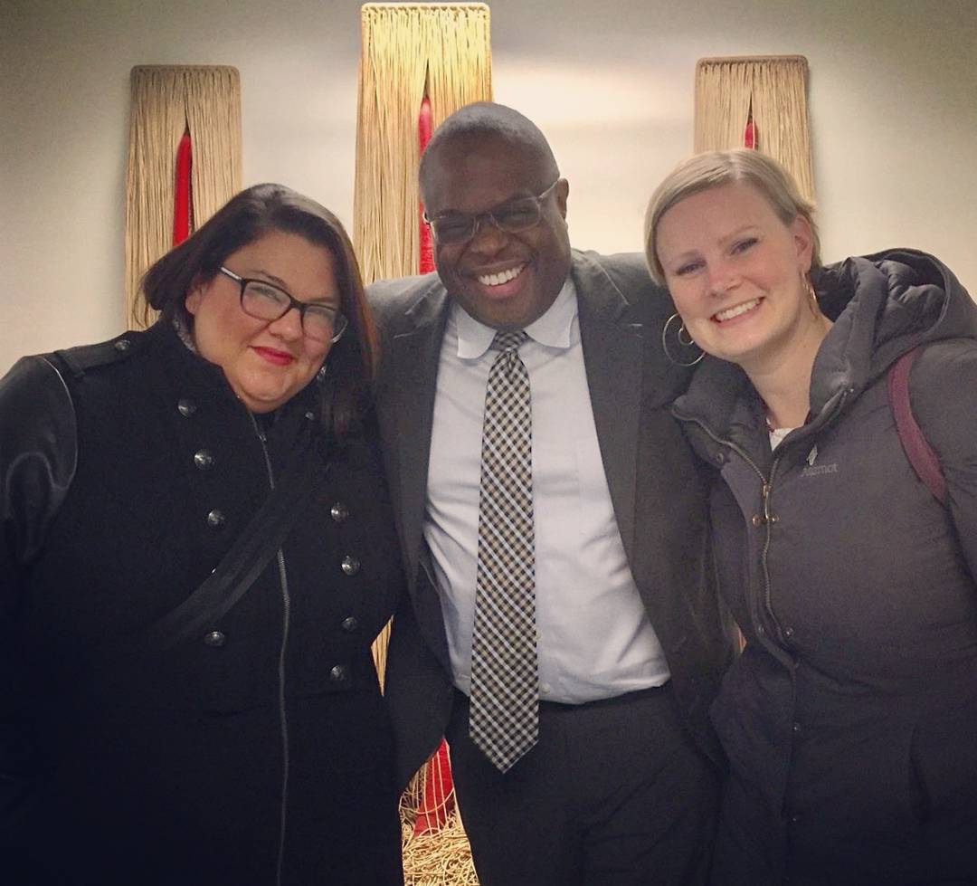 ArtsAllianceIL's tweet image. Huge thanks to Karla Rivera of @IngenuityChgo, Alliance Board Member @OrbertD of Chicago Jazz Philharmonic, and Kennon Reinard of @MarwenArts for testifying on behalf of AFL grants at today’s FY19 ISBE budget hearing. Thanks also @ISBEnews for the opportunity to be heard. #ArtsEd