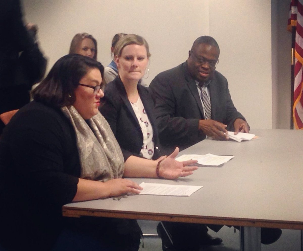 ArtsAllianceIL's tweet image. Huge thanks to Karla Rivera of @IngenuityChgo, Alliance Board Member @OrbertD of Chicago Jazz Philharmonic, and Kennon Reinard of @MarwenArts for testifying on behalf of AFL grants at today’s FY19 ISBE budget hearing. Thanks also @ISBEnews for the opportunity to be heard. #ArtsEd