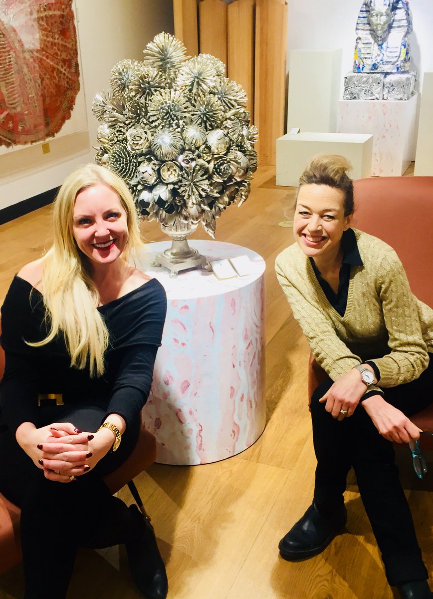 tiplerdesign's tweet photo. Checking out the latest pieces at Ann Carrington’s exhibition at The Paul Smith Gallery. The new pieces exceed expectation! https://t.co/uIvGSCTm38