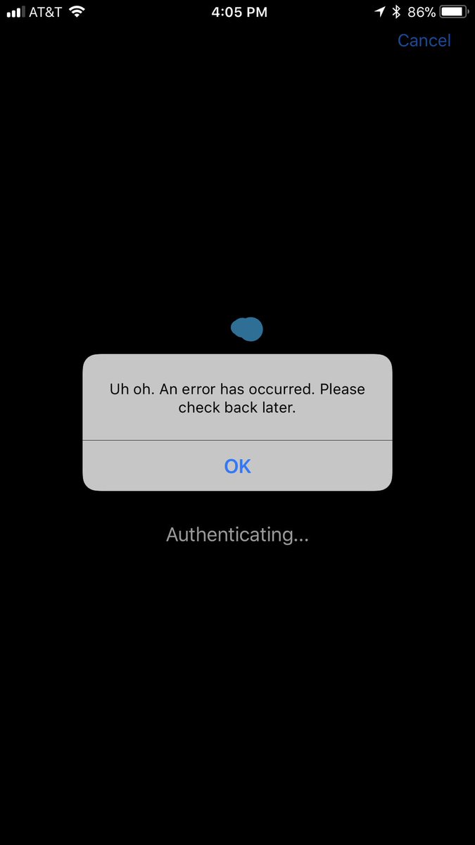 thirsty_weasel's tweet photo. @ATTCares Downloaded your Thanks app. Can’t login! https://t.co/8aI8CYTs5B