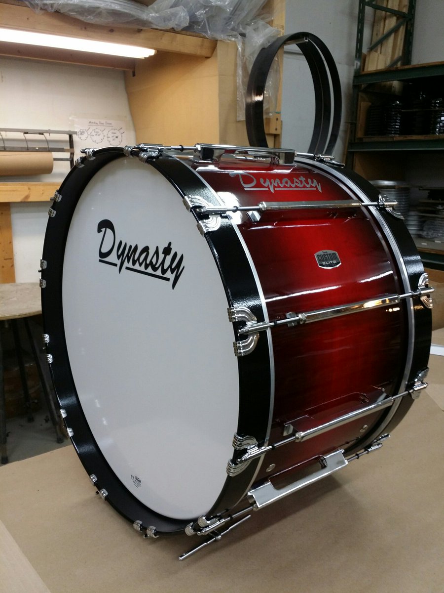 dynastyperc's tweet photo. Fridays at the Dynasty Drum Plant always bring something special! #DynastyDrums #CustomElite #RedGradient https://t.co/cisaJSdy0w
