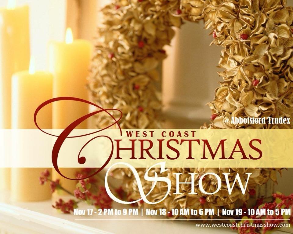 EdibleVancouver's tweet photo. On NOW &amp; all weekend, @WestCoastXmas show at @fvTradex #Abbotsford. Look for @SolastaChoco @SingletreeWine @JohnstonsPork @COCONAMA_CHOCO &amp; LOADS MORE #christmasshopping #makechristmasfun https://t.co/ejvCmjoLAn