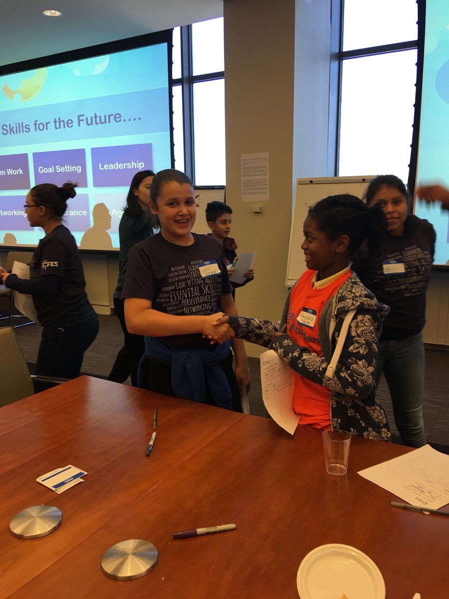 CSibirzeff's tweet photo. So proud of our scholars at CFES Mentor Training today in NYC. Introducing yourself to someone you don’t know is a skill and they rose to the challenge and learned the merits of networking. Thank you Angel @CollegeFES for a great day!#SPSinspire #SPSpride #StamfordPublicSchools https://t.co/m3RdZSxjGE