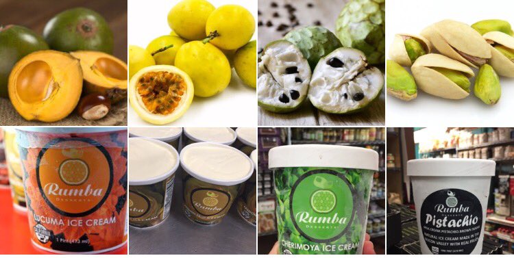 RumbaDesserts's tweet photo. Natural, delicious &amp; local ice creams. Made with the most exotic fruits in the world #lucima #passion #guanabana https://t.co/jlJ9Pz7yNy https://t.co/BdRaUTXkoA