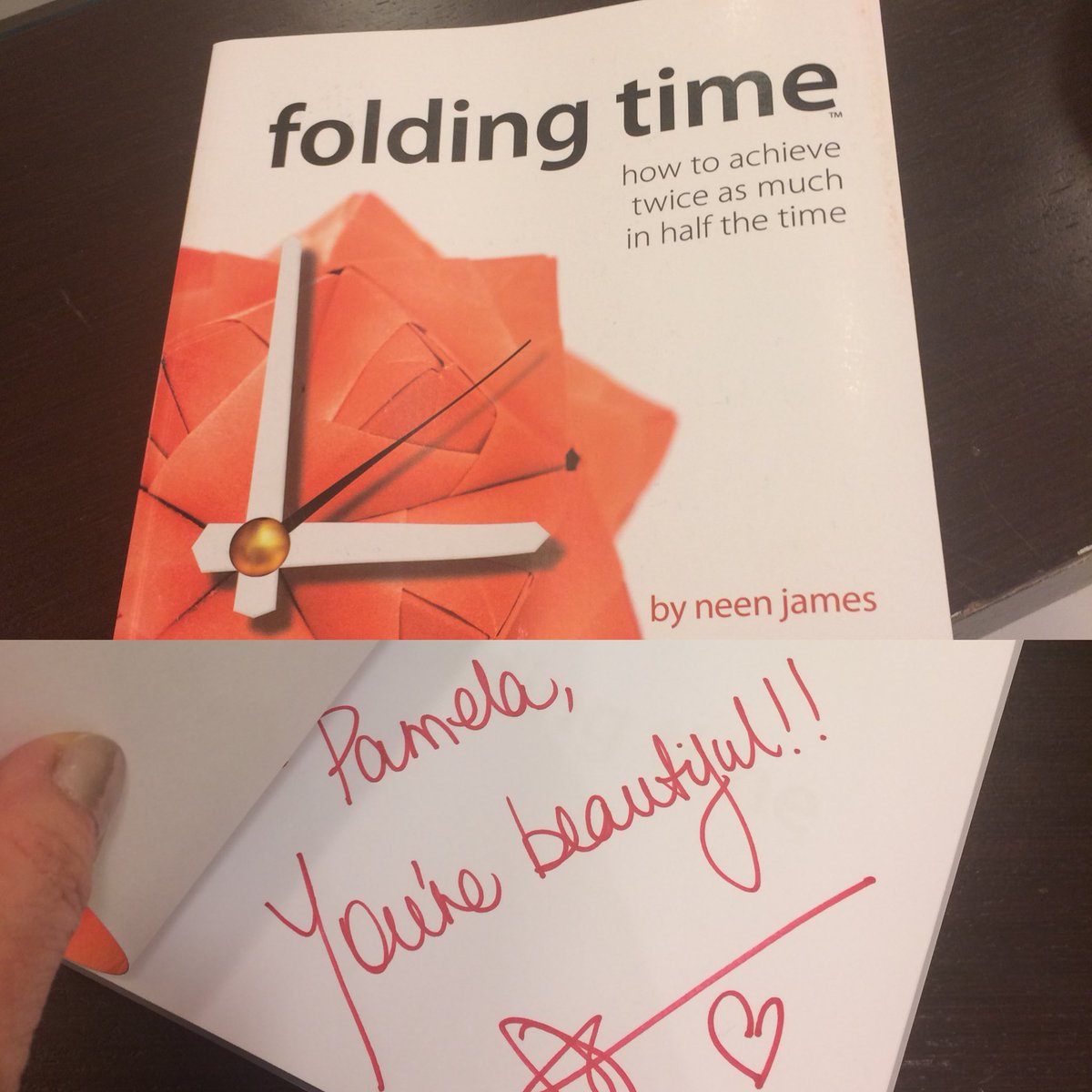 drpamelalirio's tweet photo. Energetic session on #foldingtime at #SHRMVLS - my airplane reading for trip back to Montreal! Thanks for the positivity @neenjames :) https://t.co/lbnNQFoSWg