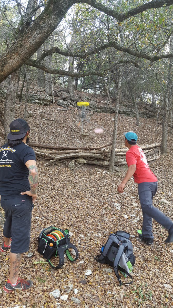 _TCCG's tweet photo. #DGAA round (@ Rivery Park Disc Golf in Georgetown, TX) https://t.co/abLGIjrSkS https://t.co/avBAvrxG9e