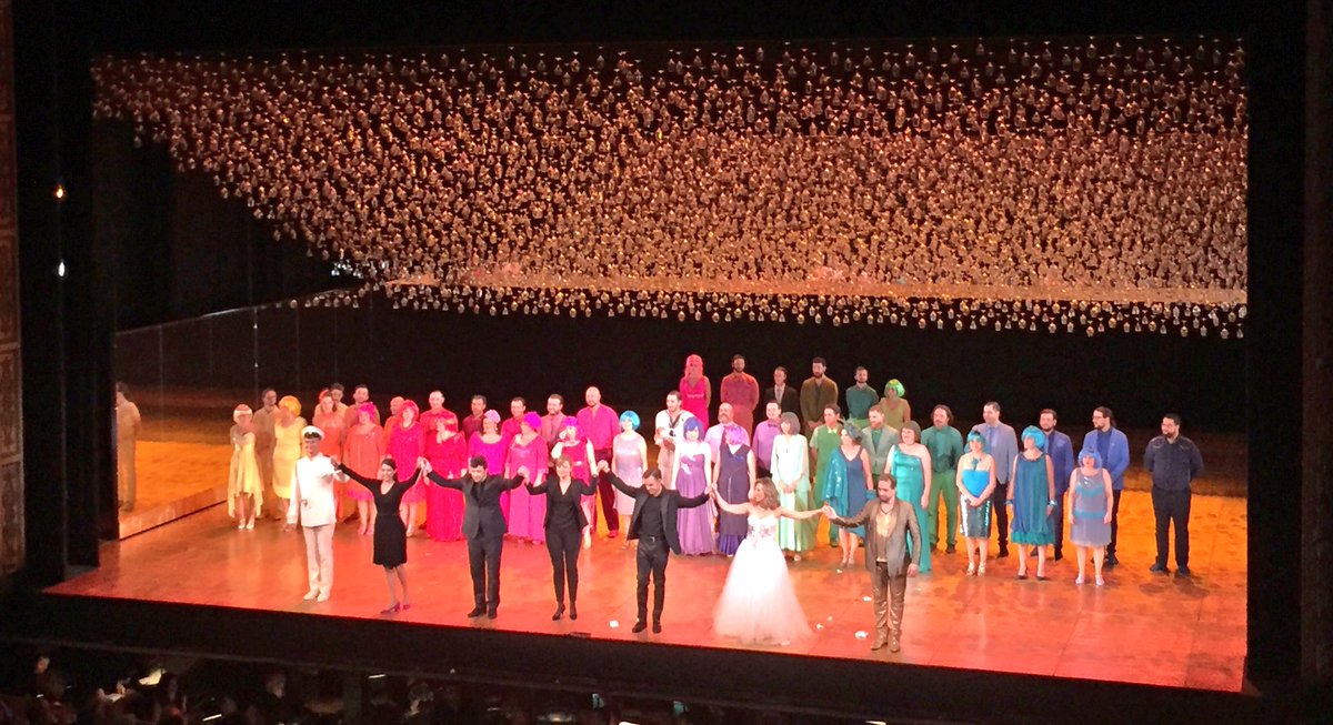 ahedrera's tweet photo. Elixir de color y diversión en @operaoviedo con un gran trabajo vocal y escénico de @PabloGarciaLpez y Sara Blanch. Bravi! #ElisirOVD https://t.co/LyNJF8dCuK