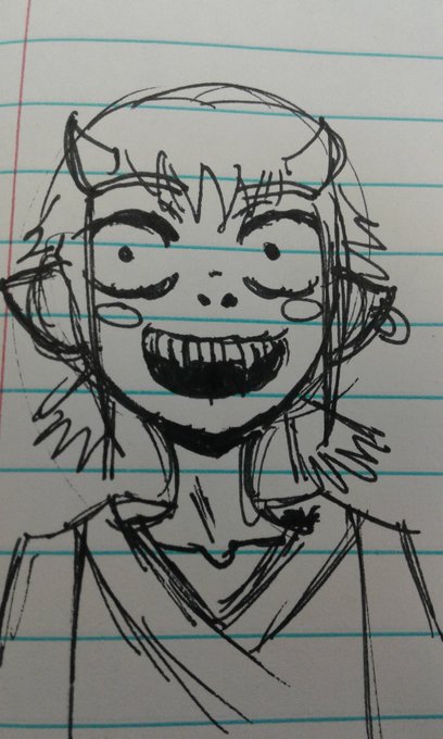 sorry for not having done anything in a while, heres some traditional doodles from class 