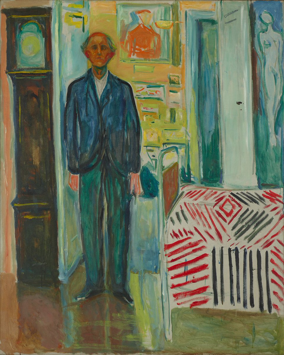 museum_network's tweet photo. Opening this week @Met_Breuer in #NYC, 'Edvard Munch: Between the Clock and the Bed' features 43 of the Norwegian artist's works over six decades. For an exhibition overview, click ahead to the #MuseumNetwork https://t.co/2JboGCeLFd https://t.co/oa8ca8k0PW