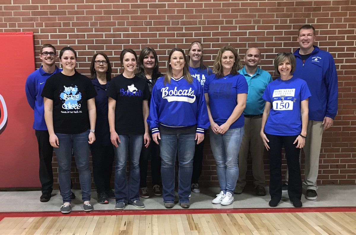 JeffreyKoehler1's tweet photo. JB_Eagles teachers sporting alumni gear today. JB has 12 staff with bs degree and another 5 with MA from @PeruState @NElovesPS https://t.co/IJzswGyNtE